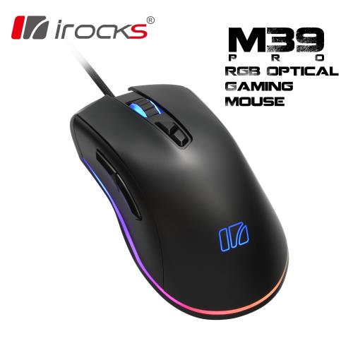 irocks 光學遊戲滑鼠 M39 Pro RGB