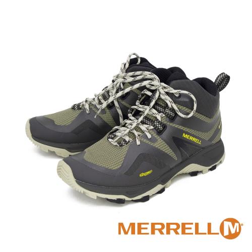 MERRELL (男) MQM FLEX 2 MID GORE-TEX高筒健走登山鞋 - 橄欖綠