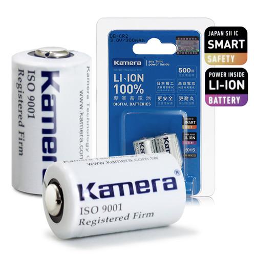 Kamera For CR2/CR15270 3V 鋰電池(可重複充電)*2入適:拍立得 ,警報機車鎖