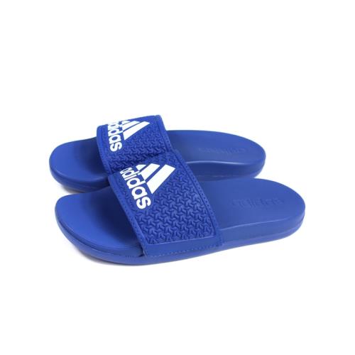 adidas ADILETTE COMFORT K 拖鞋 戶外 藍色 中童 童鞋 EG1870 no833