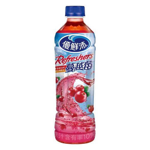 【優鮮沛】蔓越莓綜合果汁500ml(24入)