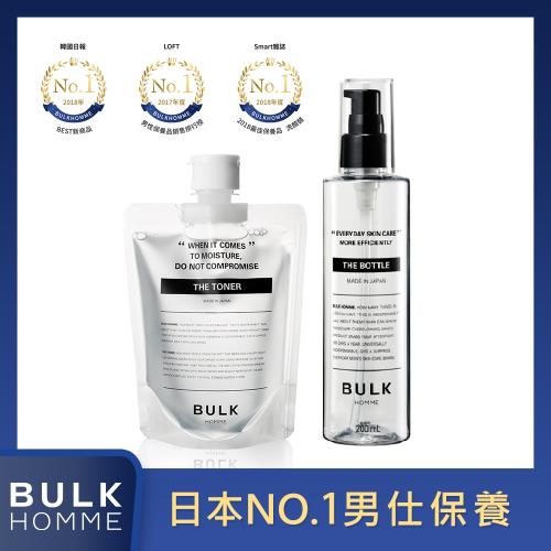 BULK HOMME 本客 日本男士保養 化妝水 200ml 贈化妝水專用瓶