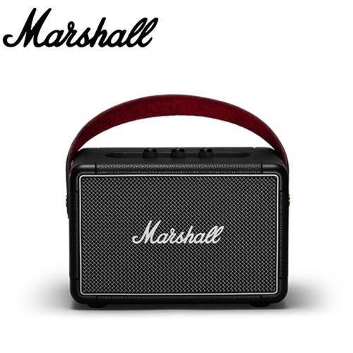 【Marshall】KILBURN II 便攜式立體聲防水藍牙喇叭 黑色（公司貨一年保固）