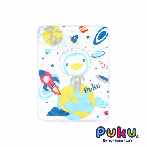 PUKU藍色企鵝 輕柔夏被(太空人)-75*100cm