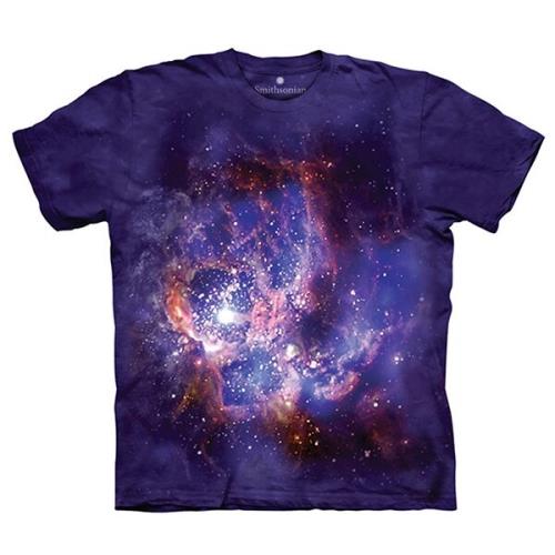 【摩達客】美國進口The Mountain Smithsonian系列NGC604星雲 純棉環保短袖T恤
