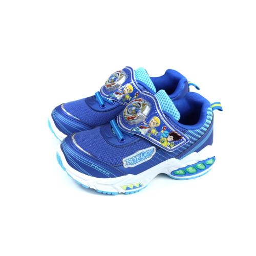 戰鬥陀螺 爆烈世代 BEYBLADE BURST 運動鞋 電燈鞋 藍色 中童 童鞋 BEKX95616 no858