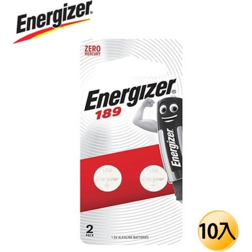 Energizer勁量189_LR54.1130 鈕扣 鹼性電池10入