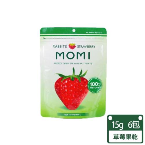 摩米 MOMI  草莓果乾 15g - 六包組