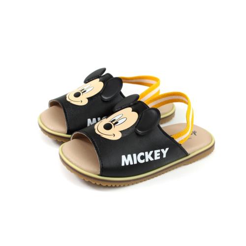 Disney Mickey Mouse 迪士尼 米奇 涼鞋 黑色 小童 童鞋 D120048 no010