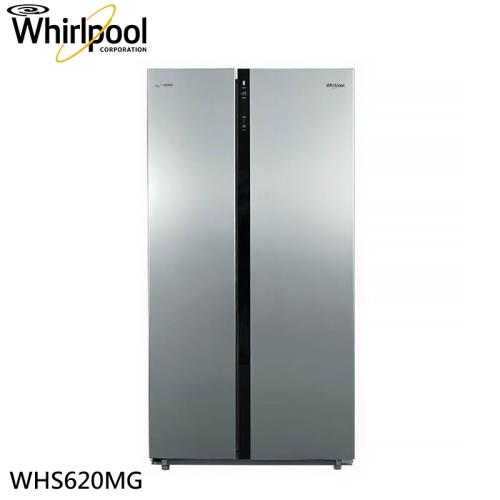 【Whirlpool惠而浦】590公升對開雙門冰箱 WHS620MG