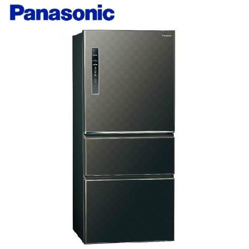 Panasonic國際牌 610L 一級能效 三門變頻電冰箱(絲紋黑) NR-C610HV-V -庫(Y)