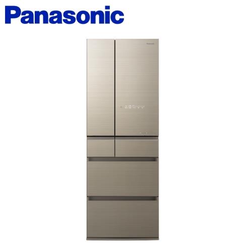 新品出清★Panasonic國際牌 500公升 日本製 六門變頻冰箱(翡翠金) NR-F505HX-N1-庫
