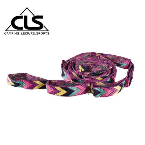 韓國CLS 多功能露營掛繩 紫色限定款/可伸縮掛物繩/彩虹掛繩