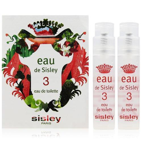 SISLEY EAU DE SISLEY 3 驚艷淡香水針管1.4ml*2入 (法國進口)