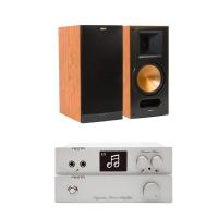 FIESTA KARASTAR 數位混音機卡拉OK擴大機+DYNASTAR擴大機+Klipsch RB-81 II 書架喇叭