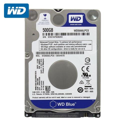 WD 威騰 WD5000LPCX 藍標 500GB(7mm) 2.5吋硬碟/3Y 