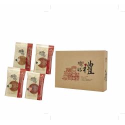 【唯豐肉鬆】我的小新乾 四重奏禮盒-經典豬肉鬆+嚴選豬肉乾+豬肉條+杏仁脆片
