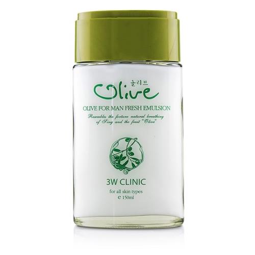 3W Clinic 男士橄欖清爽乳液Olive For Man - Fresh Emulsion 150ml/5oz