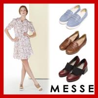 【MESSE】韓國直送 經典真皮植鞣通勤美鞋/厚底樂福鞋/休閒鞋/粗跟鞋(5款任選)