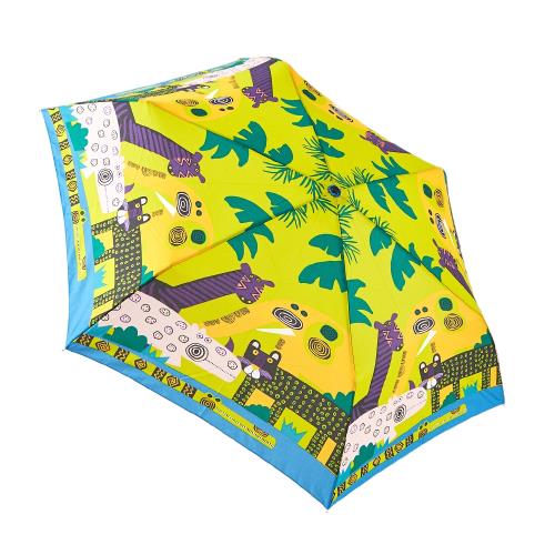 RAINSTORY雨傘-搖滾叢林抗UV手開輕細口紅傘