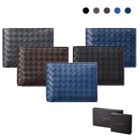 【BOTTEGA VENETA】BV經典14卡翻頁零錢包短夾