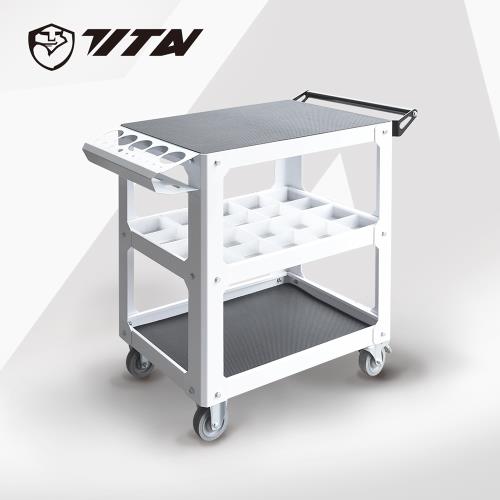TITAN泰坦 TH-7043M 專業型移動工具車/作業車-DIY (附零件分類盒10入)