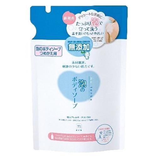 日本 牛乳石鹼  無添加泡沫沐浴乳 補充包500ml