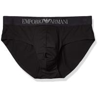 EMPORIO ARMANI 2020時尚超細纖維黑色三角內著