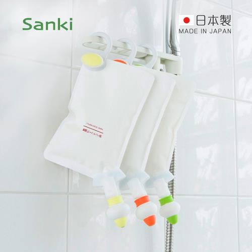 日本Sanki 日製補充包專用定量擠壓器-3入組-附掛架