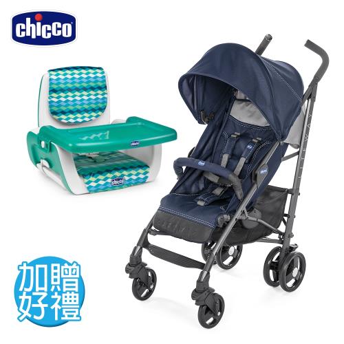 【雙11獨家】chicco-Lite Way3 樂活輕便推車+Mode攜帶式兒童餐椅座墊