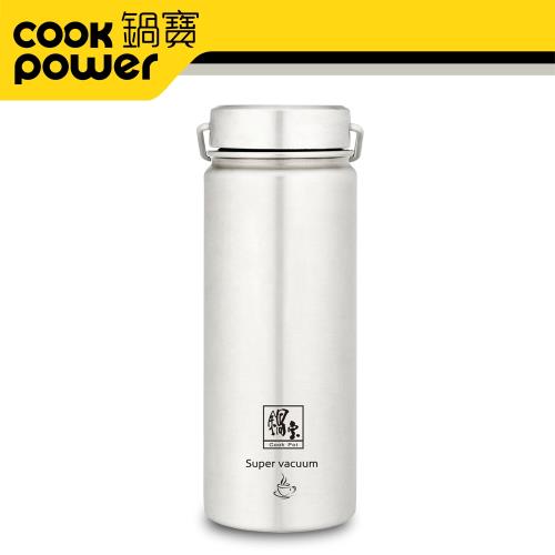 【CookPower 鍋寶】316不鏽鋼內陶瓷保溫瓶560CC VBT-3656-1