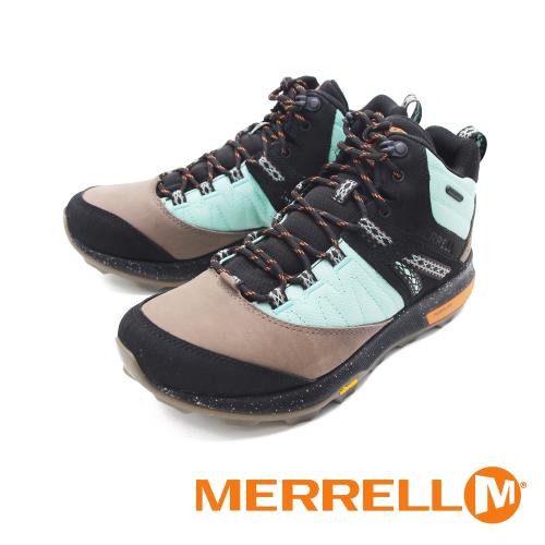 MERRELL(男) ZION MID WATERPROOF X UNLIKELY HIKERS 高筒郊山健行鞋 -彩黑