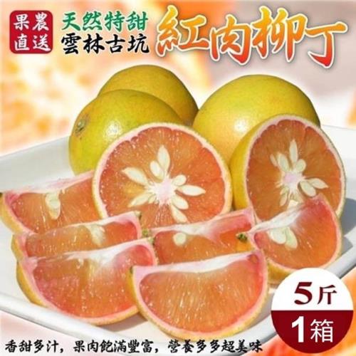 果農直配-雲林古坑紅肉柳丁(約5斤/箱)