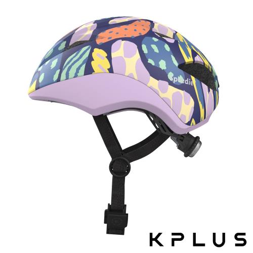 KPLUS SPEEDIE空力型彩色版 兒童休閒運動安全帽-幻想紫