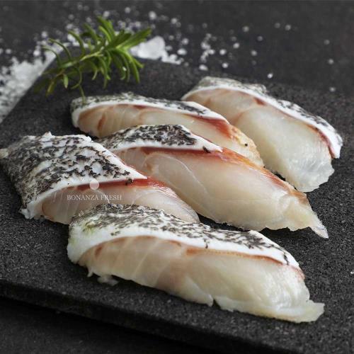 【有鮽鮮物】珍珠龍膽石斑魚腹排200g±10%