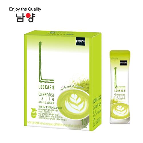 Namyang 韓國南陽乳業 LOOKAS 9 抹茶拿鐵 Green Tea Latte 10包入