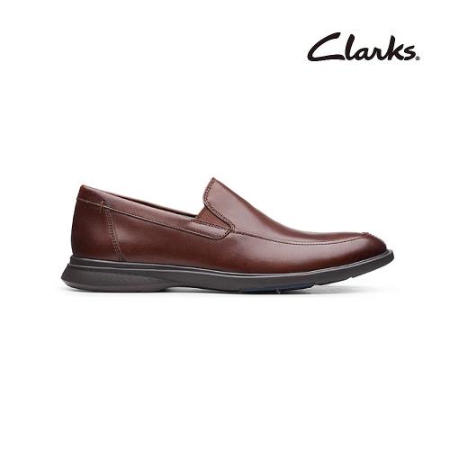Clarks 工藝世家 Un Lipari Step 男皮鞋 紅褐色 CLM49650SD20