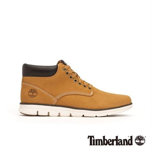 Timberland 男款小麥黃絨面皮革休閒鞋A1989231