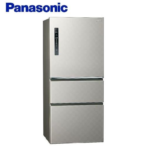 Panasonic國際牌 610L 一級能效 三門變頻電冰箱(絲紋灰) NR-C610HV-L -庫(G)