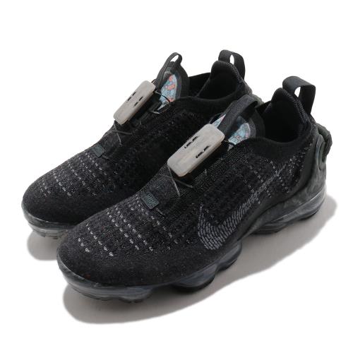 Nike 慢跑鞋 Vapormax 2020 FK 女鞋 氣墊 再生材質 環保理念 避震 穿搭 黑 灰 CJ6741003 [ACS 跨運動]