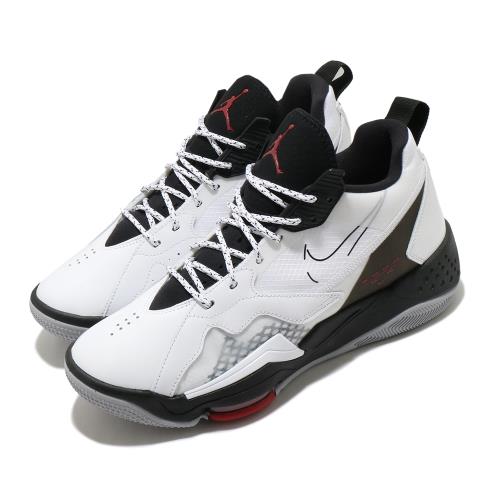 Nike 籃球鞋 Jordan Zoom 92 運動 男鞋 喬丹 氣墊 避震 舒適 包覆 球鞋 白 黑 CK9183106 [ACS 跨運動]