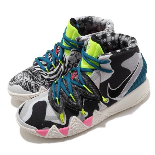 Nike 籃球鞋 Kybrid S2 運動 女鞋 避震 包覆 明星款 穿搭 大童 黑 白 CV0097002 [ACS 跨運動]
