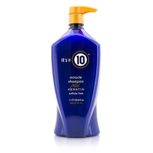 十全十美 奇蹟保濕洗髮露Miracle Shampoo Plus Keratin (無硫酸鹽) 1000ml/33.8oz