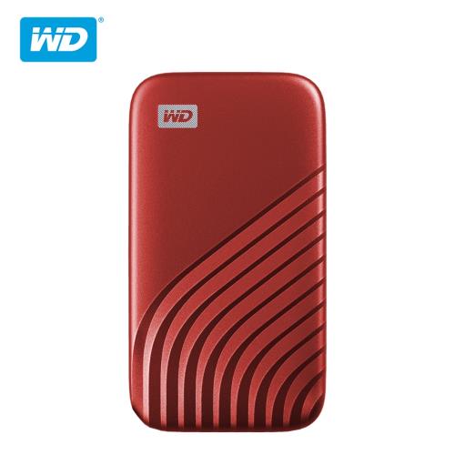 WD My Passport SSD 500GB(紅) 外接SSD