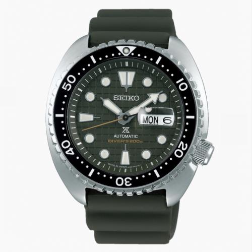 SEIKO精工 PROSPEX DIVER陶瓷錶圈潛水機械腕錶 4R36-06Z0G/SRPE05J1