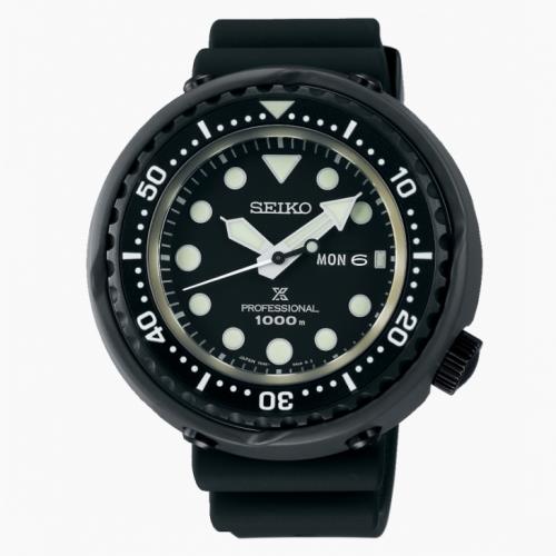 SEIKO精工 PROSPEX 1975復刻鮪魚罐頭潛水腕錶 7C46-0AP0C/S23631J1