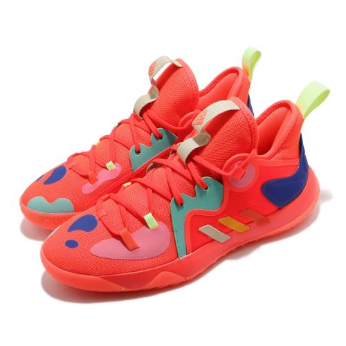 adidas 籃球鞋 Harden Stepback 2 男鞋 愛迪達 哈登 避震 運動 Bounce 紅 藍 FZ1077 [ACS 跨運動]