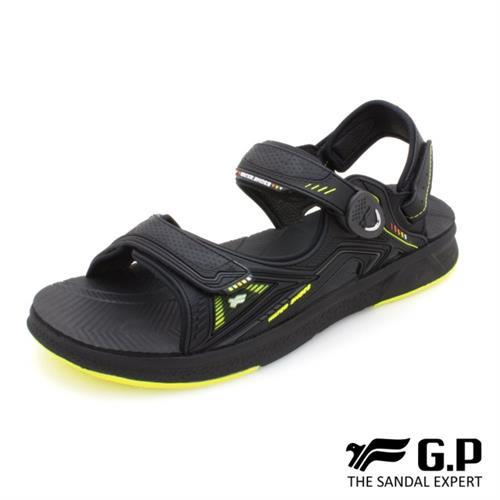 G.P 輕羽量漂浮磁扣兩用涼拖鞋G0785M-綠色(SIZE:39-44 共三色) GP