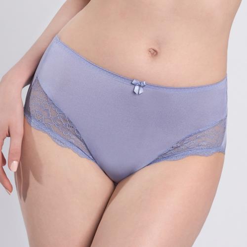 黛安芬-美型嚴選系列 包臀高腰三角內褲 M-L 紫藕色