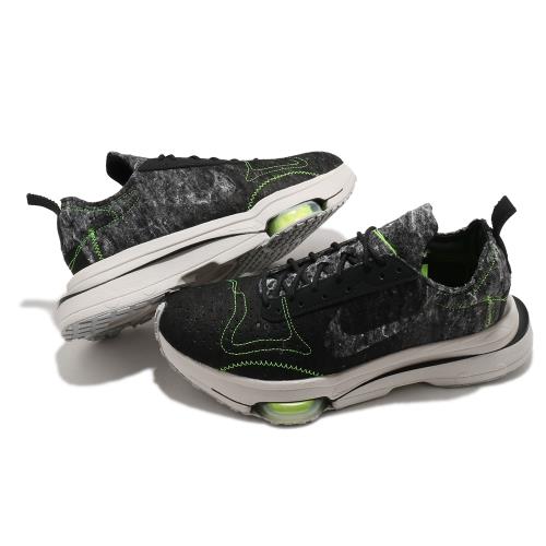 Nike 休閒鞋 Air Zoom Type 運動 男鞋 氣墊 舒適 避震 簡約 球鞋 穿搭 黑 白 CW7157001 [ACS 跨運動]